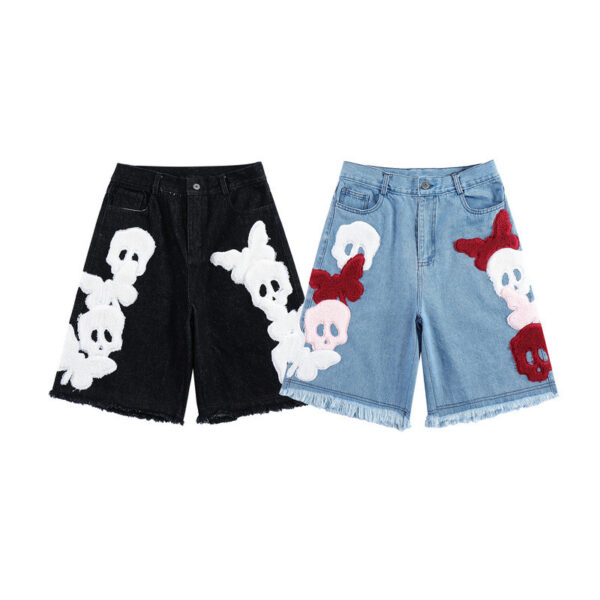 Men's fashionable casual denim shorts - Image 4