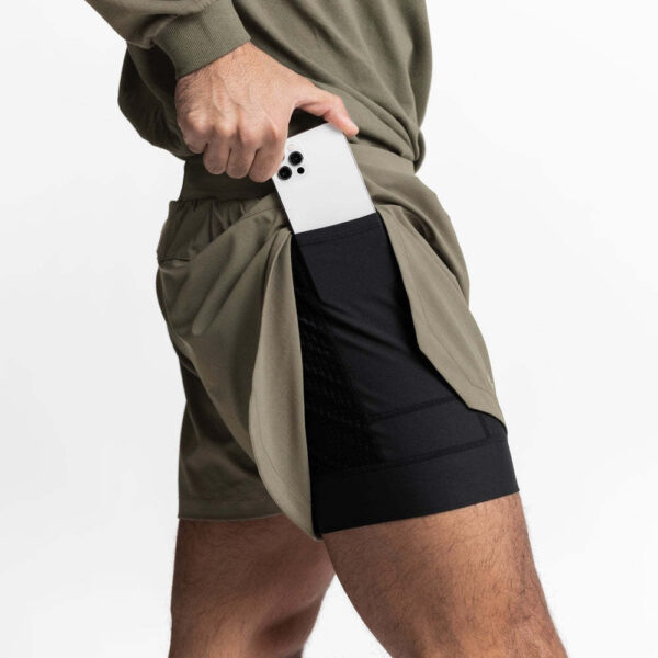 Muscle Men's Gym Sports Shorts Stretch - Image 9