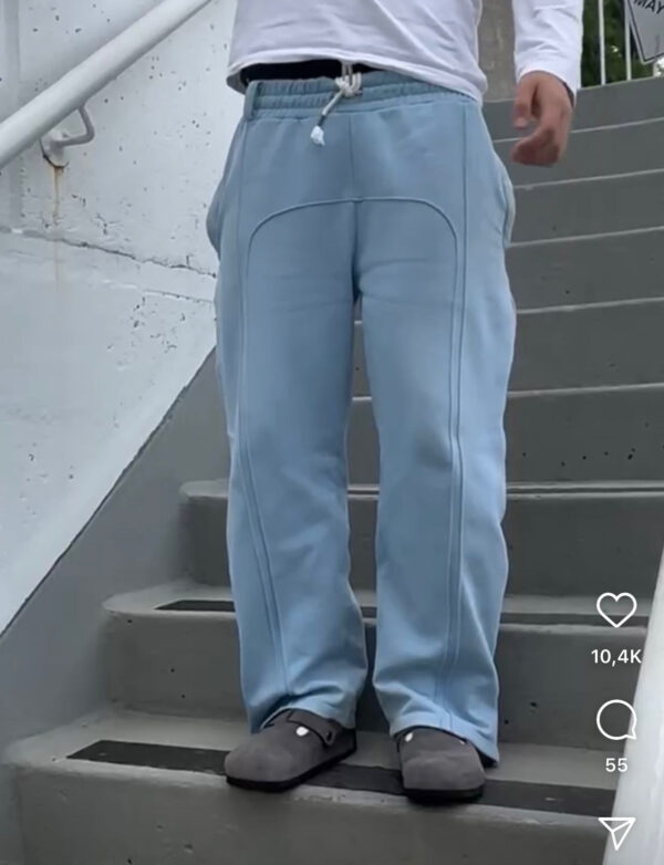 Men's Casual Stretch Rope Long Sweatpants - Image 6
