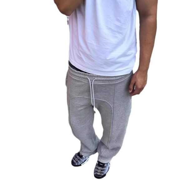 Men's Casual Stretch Rope Long Sweatpants - Image 3