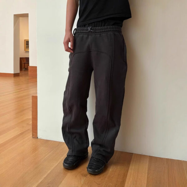 Men's Casual Stretch Rope Long Sweatpants