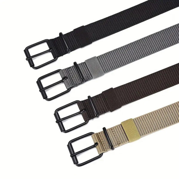 Fashion Woven Nylon All-matching Men's Pants Belt - Image 2
