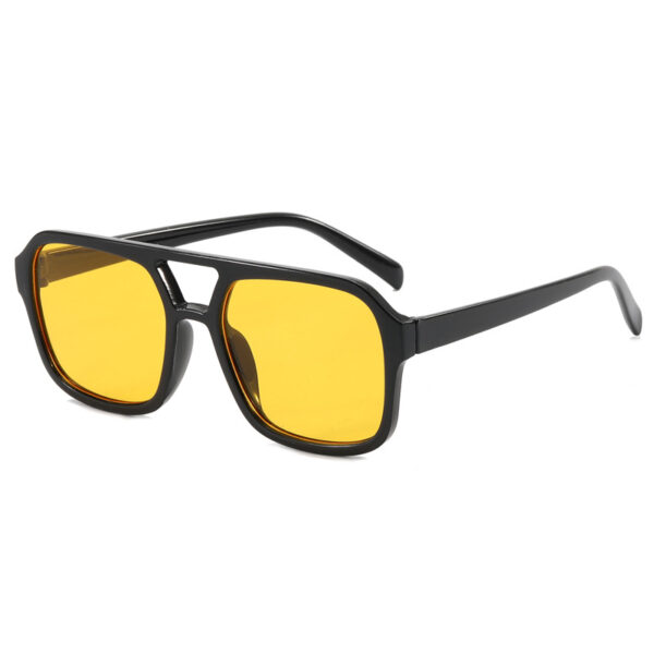 Personalized Retro UV-proof Double Beam Sunglasses - Image 3