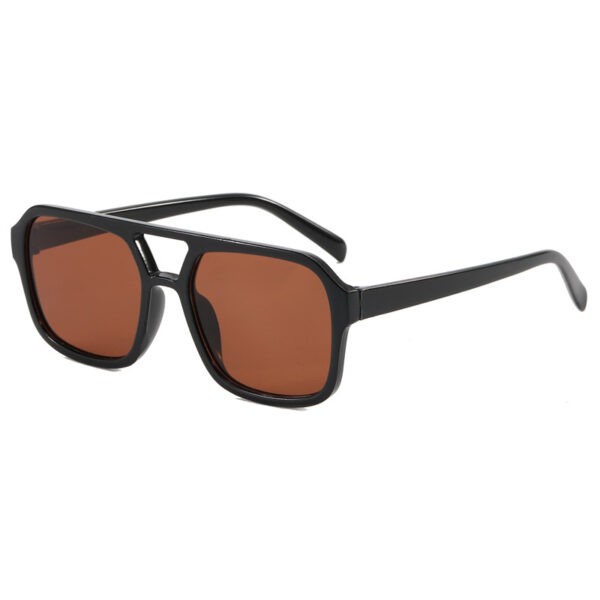 Personalized Retro UV-proof Double Beam Sunglasses - Image 9