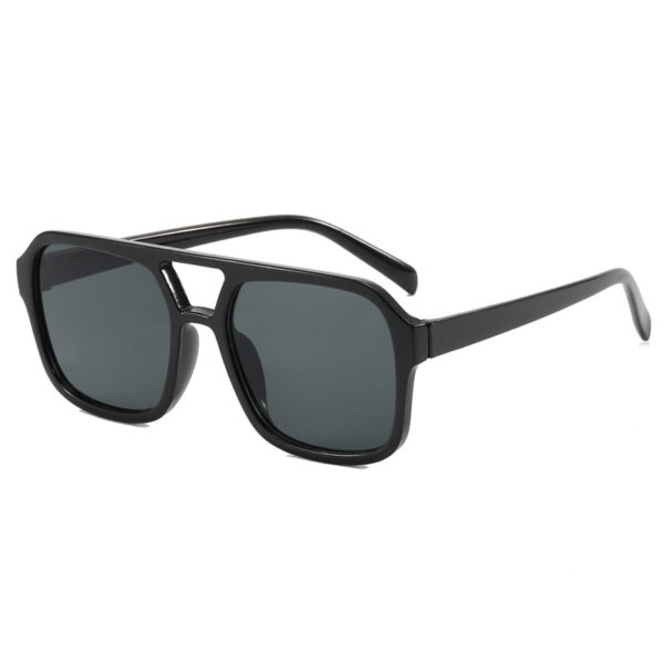Personalized Retro UV-proof Double Beam Sunglasses - Image 7